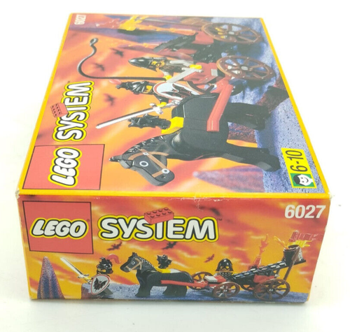 LEGO 6027 Bat Lord's Catapult MISB NEW Vintage Fright Knights Castle Ritter 6097 - Picture 4 of 8