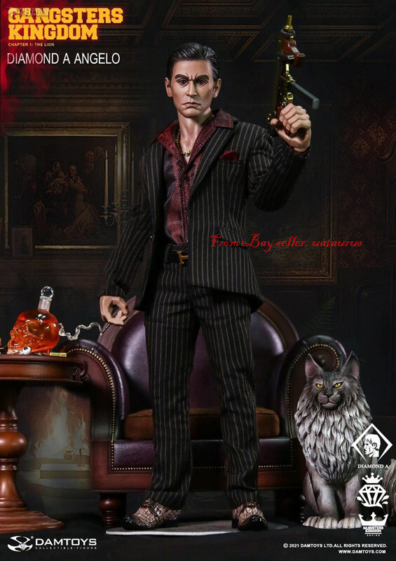 Perfect Damtoys 1/6 Gk023 Gangsters Kingdom-Diamond A Angelo In