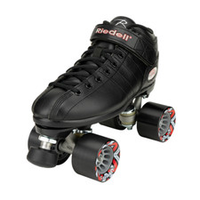 Riedell R3 Black Roller Skate Set - Speed Skates ANY SIZE