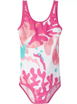 Reima L6805 Girl's Uimaan Multicolor One Piece Swimsuit Size 11 Y