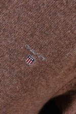 Gant Button Neck Classic Jumper Size M