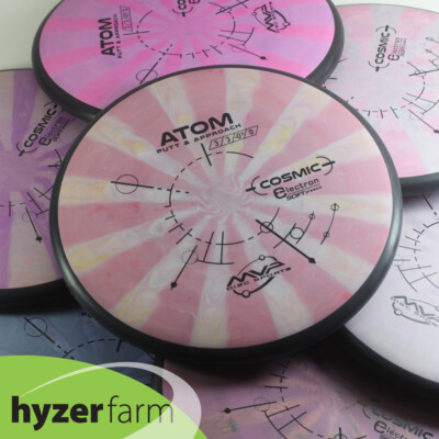 MVP COSMIC ELECTRON SOFT ATOM *choose color/weight* Hyzer Farm disc golf putter