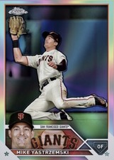 [DIGITAL] Topps Bunt - Mike Yastrzemski - Topps Chrome 23 S1 - Refractor Base
