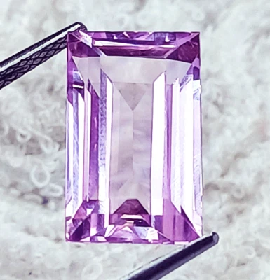 Zertifiziert Natürlich Rosa Saphir 8 Zu 10 Karat Baguette Form Lose Edelsteine - Bild 1 von 4