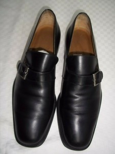 all black bally shoes