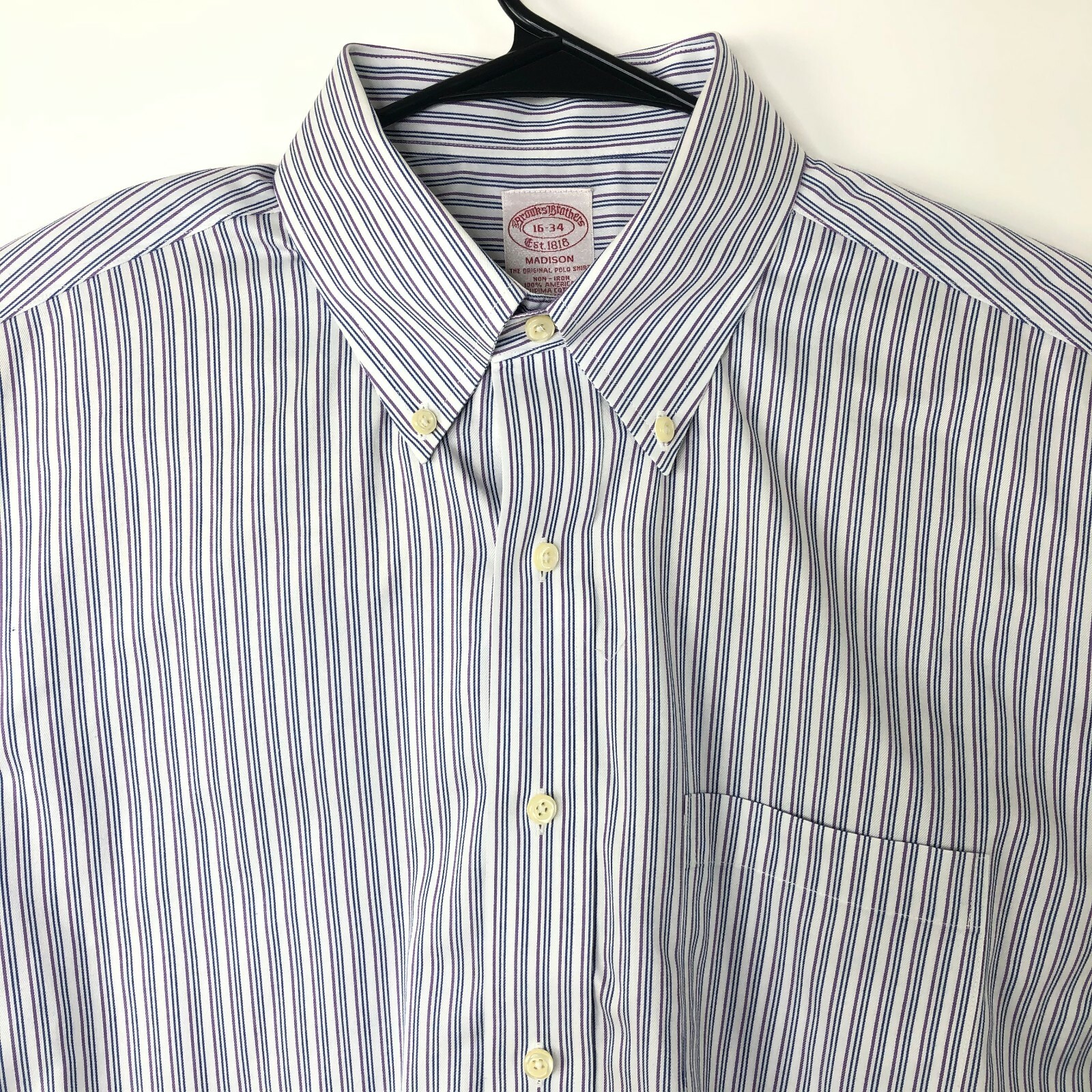 Long Sleeve Dress Shirt Purple 