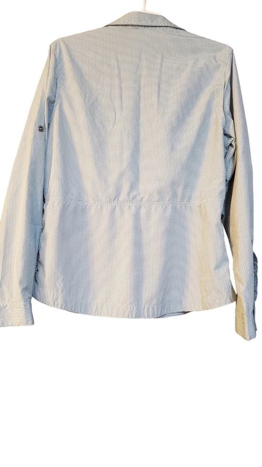 Alpine Design Men's Mesh Vent Shirt XL Lt Blue Top Pockets Button Up Outerwear - Image 4 of 4