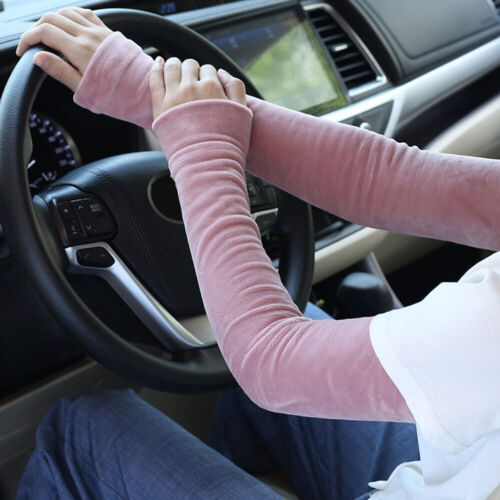 Unisex Warme Fleece-Armstulpen Für Radfahren Laufen Basketball Winter Neu → - Bild 7 von 22