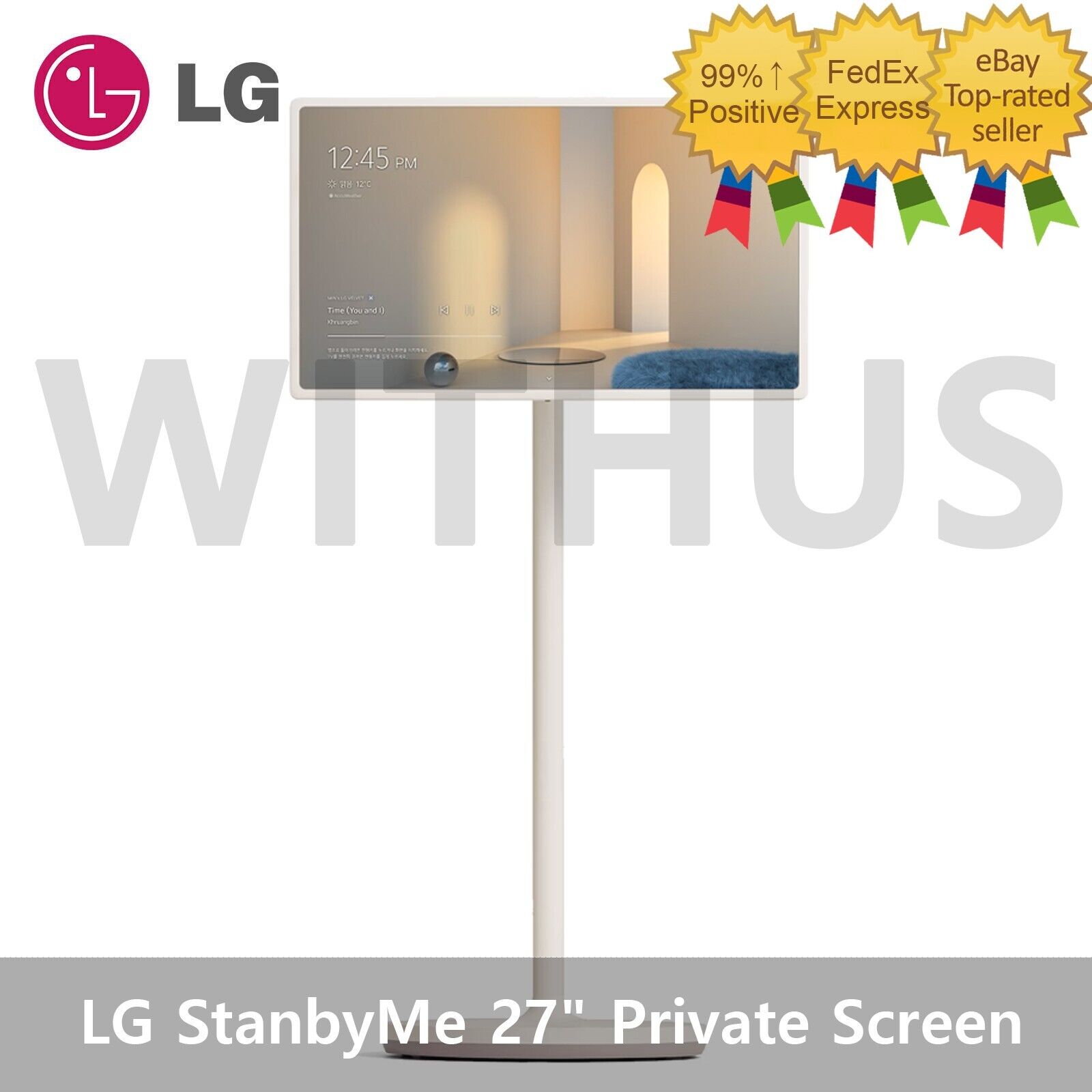 LG StanbyMe Private Screen 27 Moving Smart Touch Screen 27ART10CKPL - On  Stock