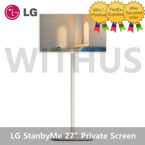 LG StanbyMe Private Screen 27&amp;#034; Moving Smart Touch Screen 27ART10CKPL