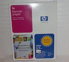 HP C1820A Banner Paper 400 Total Sheets Inkjet 24 lb bond 108+