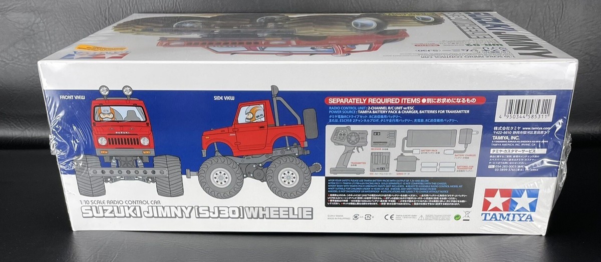 Tamiya 1:10 Scale Suzuki Jimny [SJ30] Wheelie WR-02 Chassis