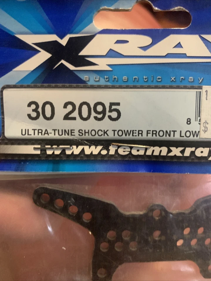 XRay302095 Shock Tower Front For Foam Tires-Graphite Orignal NewOldStock - Image 2 of 4