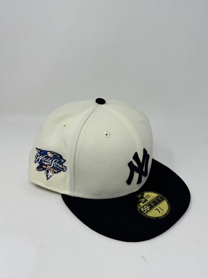 New Era New York Yankees 2000 World Series 59Fifty Mens Hat Off White 7 5/8