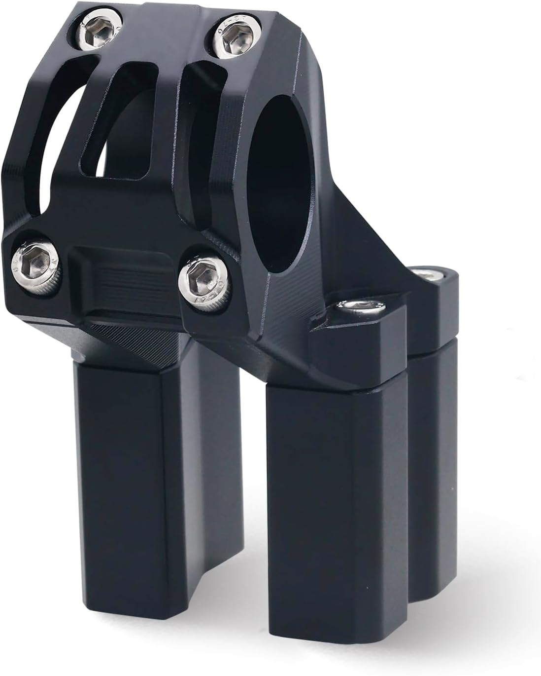 Direct Mount Riser Stem 31.8Mm Clamp, Electric Raised 4 Inches CNC Handle Bar Ri