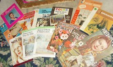 Huge lot of learning to paint art books oil watercolors horses portraits vintage
