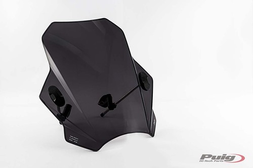 Puig Windschutzscheibe New Generation Für MV Brutale 04-12 – Transparent/rauchgrau, Modell 5587H
