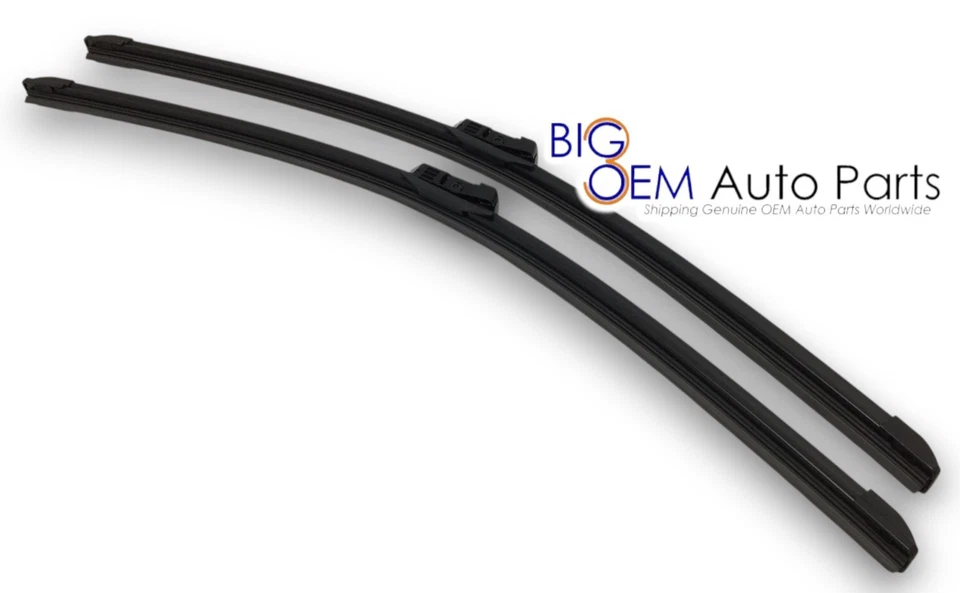 Juego de escobillas limpiaparabrisas delanteras 21-25 Tahoe Suburban ESV Yukon Escalade OEM Foto 3 de 4