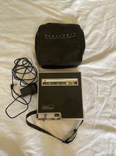 Vintage Panasonic All Transistor Tape Recorder Rq-116 W/case & Adapter