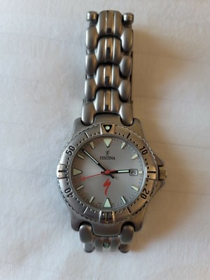 festina titanium watch