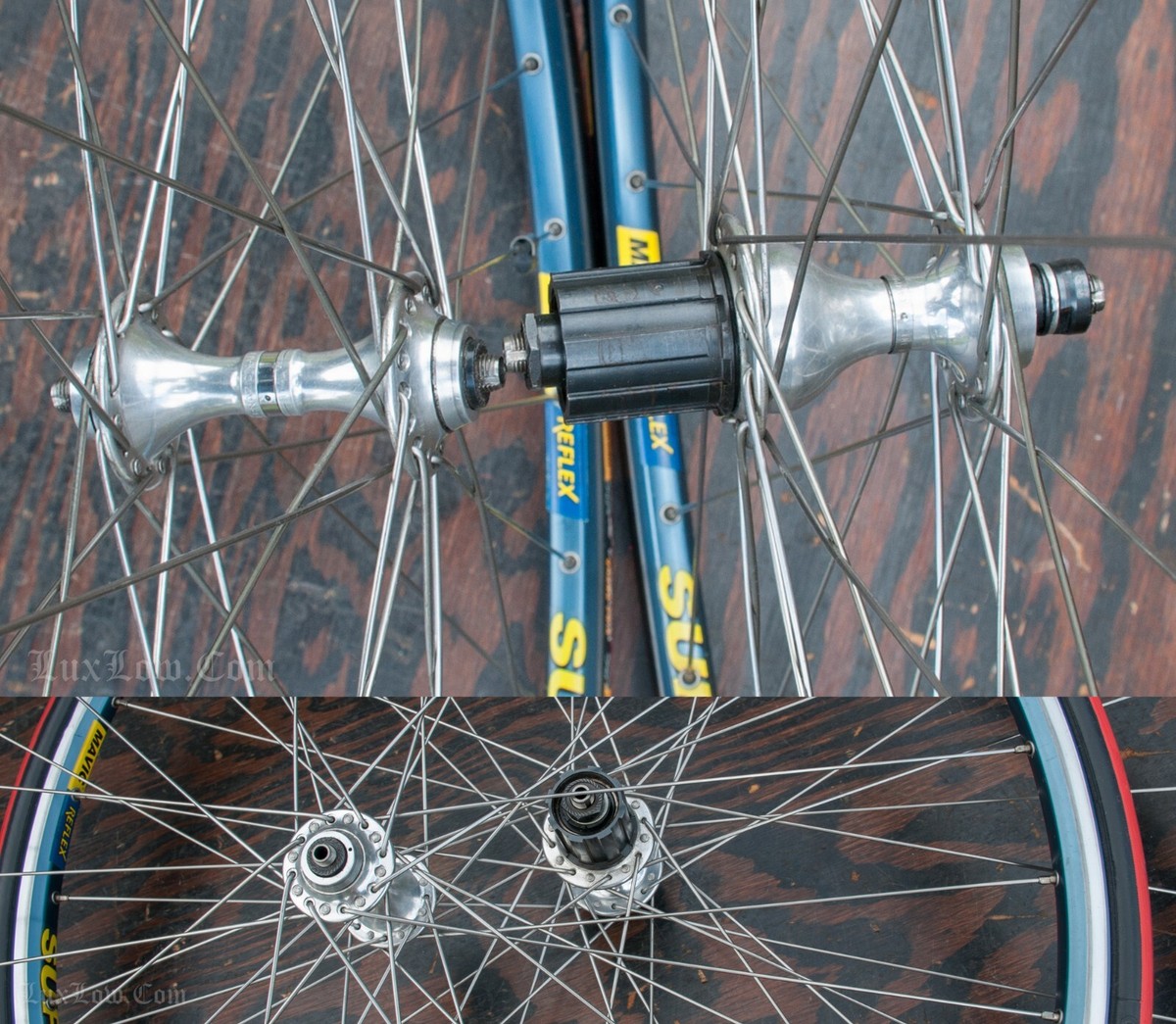 Vintage Campagnolo C Record 700c Road Bike WHEELS Mavic Vintage Campagnolo C Record 700c Road Bike WHEELS Mavic