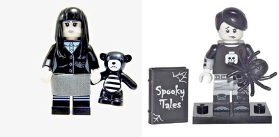 lego goth girl