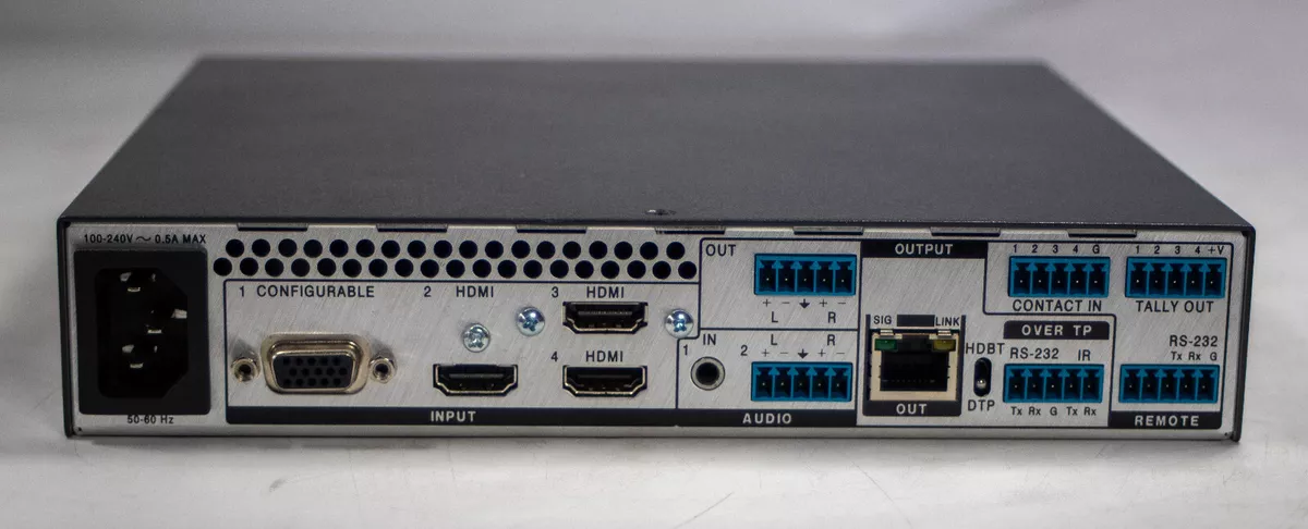 Extron IN1604 DTP Four Input HDCP-Compliant Scaler
