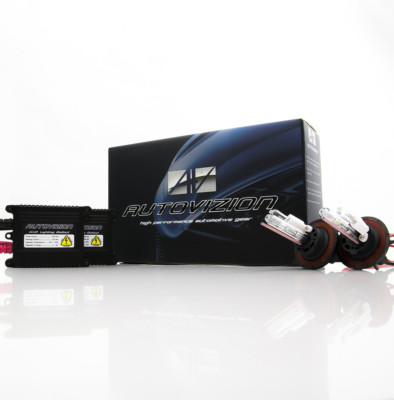 Autovizion H13 9008 6000K High/Low Diamond White HID Xenon Super Slim 35Watt Kit