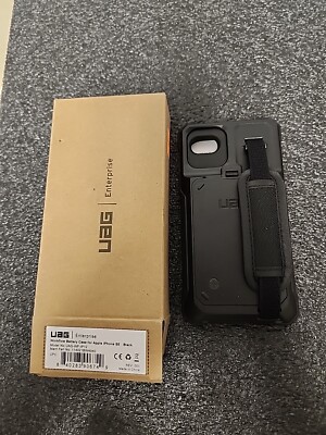 urban armor gear workflow battery case iphone se/se2/3/8 Black (N)