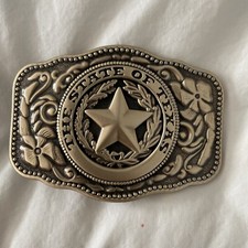 The State of Texas Belt Buckle
