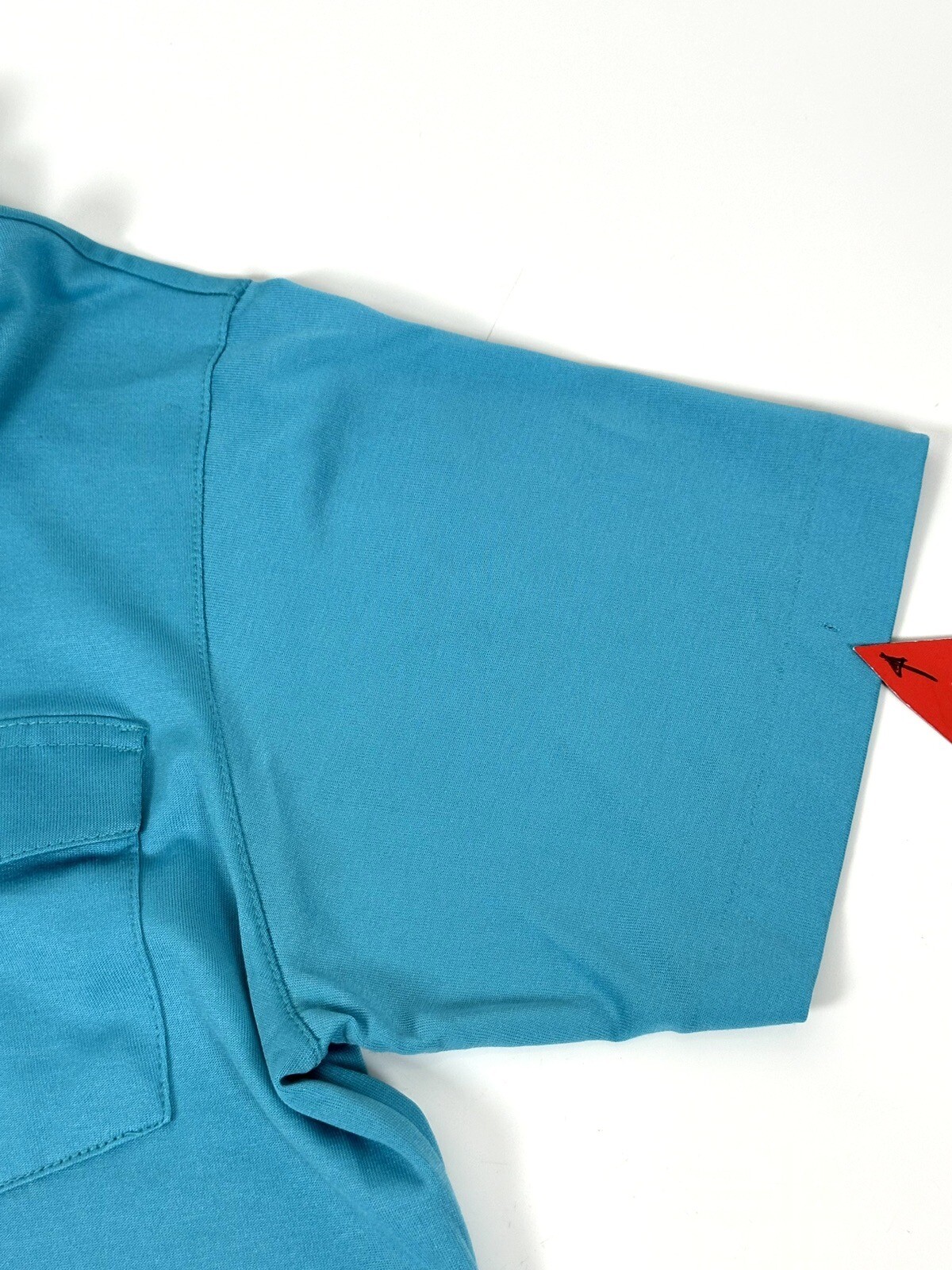 Vintage Givenchy Polo Shirt Adult Size Medium Short Sleeve Shirt Turquoise thumbnail 6