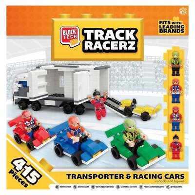 Block Tech Track Racers 415 Stück