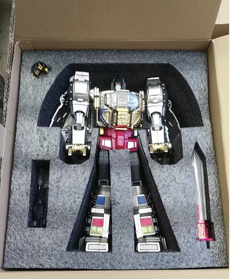 Ready! 4th Party MP-08 MP08 King Grimlock Oversized Stainless