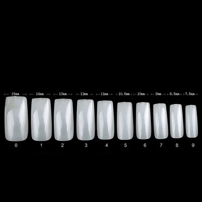 100pcs Nail Art Half Full Cover Künstliche Falsche Falsche Nägel Tipps Manik FAT