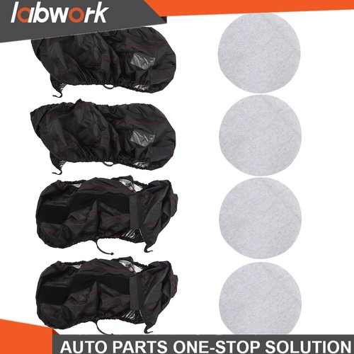 Labwork Fit For 22“-31” Tyre Bags Tyre Package Of 4 Black With Black Handle 600d - Picture 16 of 19