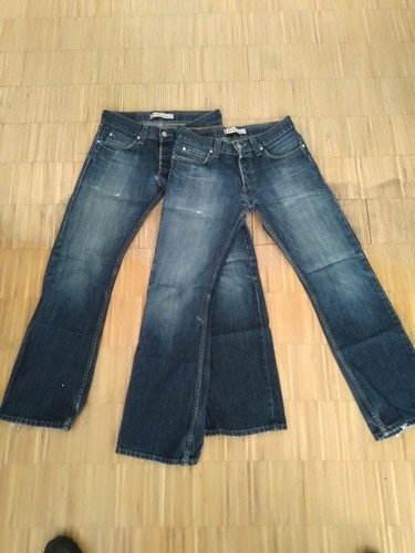 Levis 512 Herren, bootcut 31 32, Vintage, heavy used 2 STÜCK - Bild 2 von 3