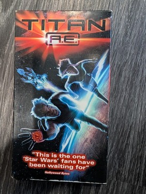 Titan A.E. (VHS 2000 PG) Matt Damon, Drew Barrymore, Bill Pullman