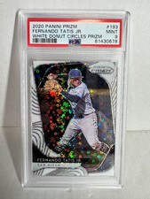 Fernando Tatis Jr 2020 Panini Prizm WHITE DONUT CIRCLES PRIZM PSA 9 MINT /5 SSP