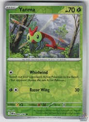 Yanma 002/182 Common Reverse Holo Destined Rivals