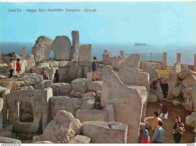 AK - Malta - Orendi - Hagar Qim Neolithische Tempel - CPM - Siehe Scans
