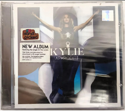 Kylie Minogue Aphrodite 2010 India Edition CD Sealed VH1 Hand Picked Rare OOP