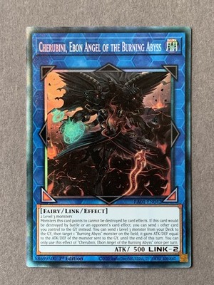 Yu-Gi-Oh! - Cherubini, Ebon Angel of the Burning Abyss - RA01 - CR - NM