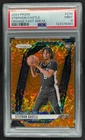 2024-25 Prizm Stephon Castle RC Fast Break Orange #117/125 Spurs PSA 9Opens in a new window or tab