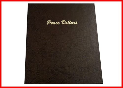 Dansco Münzalbum #7175 Peace Dollars 1921-1935 - 2 Seiten Album - KEINE MÜNZEN