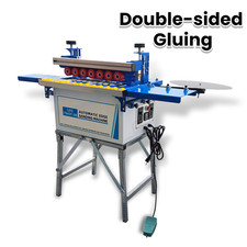 Woodworking Edge Bander Automatic Curved Straight Edge Sealer 110V Speed Adjust