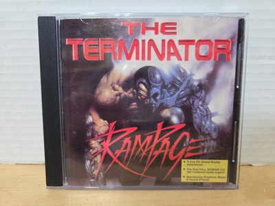 #ad #ad Terminator: Rampage PC CD Rom Video Game Bethesda VERY CLEAN No Scratche $24.99