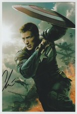 Chris Evans as Captain America Marvel  Avengers  Re-Print 4x6 907