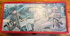 Vintage G I Joe Adventure Locker RED with tray and 5 accessories