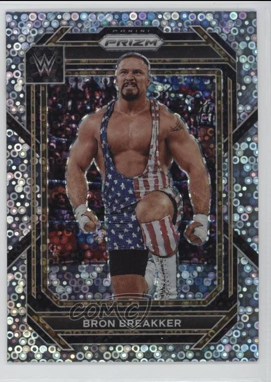 2023 Panini Prizm WWE Under Card Prizm Bron Breakker #161 0sb5