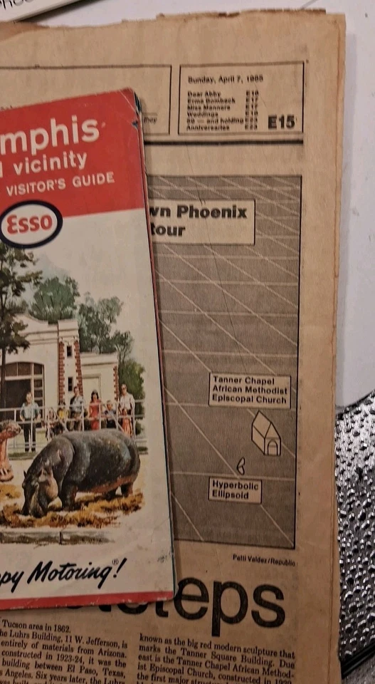 De colección Años 80 Tuscon & Phoenix Arizona Viajes Recreación Destinos Ect Leer Look Foto 3 de 4